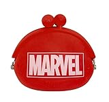 Marvel マーベル がまぐち シリコンパース 小銭・小物入れ レッド SCGC-18
