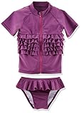 Kids Glocal(キッズグローカル) Swim-Zip ラッシュガード Ruffle Me Pretty 100cm Swim-RMP-3T UVカット