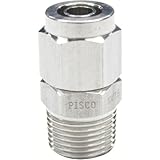 日本ピスコ:ピスコ SUS316締付継手 ストレート NSC0860-02 型式:NSC0860-02