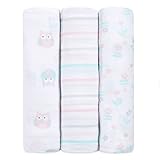 ideal baby by the makers of aden + anais swaddle 3 pack, owls