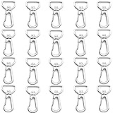 クラフトパーツ屋 ナスカン 15mm シルバー 20個 キーホルダー ショルダーベルト 持ち手