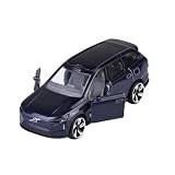 マジョレット 1/64 ボルボ EX90 ミニカー ダークブルー コレクターズカード付