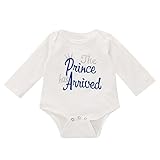 MIOIM ロンパース ベビー服 キッズ 英字 矢印柄 ボディスーツ 長袖 カバーオール 新生児 幼児 赤ちゃん 出産祝い 繋ぎ 連体服 女の子 男の子 Tシャツ 0-18ヶ月