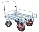 ハラックス　アルミ製運搬車　愛菜号　CHJ-2000　【日本国産】2輪自在タイプ