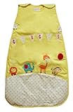 LIMITED TIME OFFER! The Dream Bag Baby Sleeping Bag Circus COTTON 0-6 Months 1.0 TOG - Yellow by The