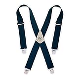 Custom Leathercraft110BLUWork Suspenders-BLUE SUSPENDERS (並行輸入品)