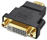 ANAMI DVI-HDMIアダプタ HDMI DVI 双方向伝送 1080P アダプター HDMI to DVI DVI to HDMI フルHD 金メッキ端子 DVI-D 24+5/24+1 (単品)