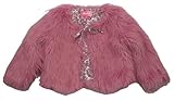 albetta アルベッタ/Pink Fur Jacket ピンクファージャケット/2-3y( 100cm )/ファー:ポリエステル100% 裏地:コットン100%/CJV34640/128