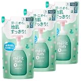 Merit メリットキッズ 泡で出てくるシャンプー つめかえ用 270ml 3個セット