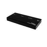 StarTech.com 2出力対応HDMIスプリッター分配器 3.5mmステレオオーディオ対応 1080p/1920x1200 ST122HDMI2