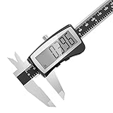 デジタルノギス ステンレス製 [内径/外径/深さ/段差 高精度] 測定工具 ゼロリセット 操作簡単 高軽量 コンパクト 作業