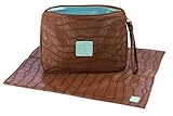 Posh Play Diaper Clutch & Changing Pad - Chocolate by Posh Play [並行輸入品]