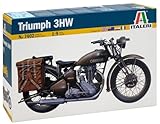 プラッツ イタレリ 1/9 WW2 イギリス 軍用バイク トライアンフ 3HW プラモデル IT7402