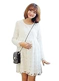 【ママ＆キッズ】Poche マタニティー 授乳口付き  レース ワンピース チュニック ドレス レディース  フォーマル 妊婦服 授乳服 結婚式 二次会 発表会 卒業式 七五三 入学式 お宮参り 産前