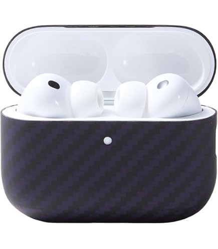 Amazon | AirPods Pro3 (第3世代) 専用 100%アラミド繊維製 保護ケース