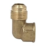 Brasscraft 150-8-6 1/2 O.D. by 3/8 -Inch Elbow, Rough Brass by BrassCraft