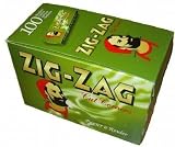 Zig Zag Rolling Papers Green Box Of 100 Booklets by Unknown