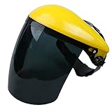 Baoblade Baoblaze 全5色　溶接マスク　保護メガネ　ヘルメット　フルフェイスシールド　高温耐性　PC材質　耐衝撃　 - 灰色