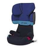 Cybex Silver Solution X-Fix Toddler Car Seat Group 2/3 (Blue Moon/ Navy Blue) by Cybex