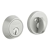 Baldwin 8041.264 Contemporary Single Cylinder Satin Chrome Deadbolt by Baldwin Hardware Corpororatio
