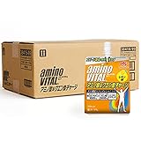 アミノバイタル 【ケース販売】味の素 ゼリードリンク アミノ酸&クエン酸チャージ レモン味 180g×24個 クエン酸 3000mg アミノ酸 1500mg BCAA ビタミンC 栄養補給