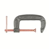 Lincoln Electric KH907 Steel C-Clamp, 5" Jaw Width, Gray (Pack of 1) [並行輸入品]