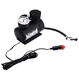 Baoblaze 電動ポンプ　インフレータ　ミニタイヤポンプ　エアコンプレッサー　空気入れ　自転車 車 バイク　ポータブル