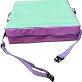 lily's JP homeベビーチェアシート 座高を高くする　キッズチェア増加パット　お食事に快適 (グリーン)