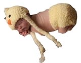 (イモクリコ) Imocrico ベビー 着ぐるみ ひよこ 赤ちゃん 2017 年賀状 撮影 酉年 ふわもこ