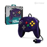 Hyperkin N64® 有線コントローラ オリジナルポート フリートアドミラル ハイパキン Fleet Admiral N64 Wired Controller パープル