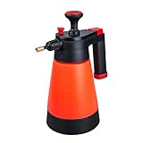 Abusun 散水用具 手動噴霧器 圧力噴霧器 360度回転ノズル スプレーボトル 園芸用 スプレー缶 水撒き じょうろ缶 霧吹き 実用 (色1)