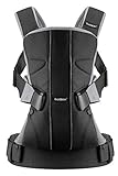 BABYBJORN Baby Carrier One, Cotton/Black/Silver by BabyBjﾃ・ﾂｶrn [並行輸入品]