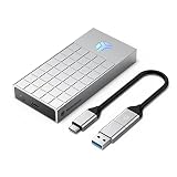 Yottamaster M.2 SSD 外付けケース NVMe M.2 SSD ケース USB3.2 Gen2 10Gbps高速転送 UASP&Trim対応 2230/2242/2260/2280 M.2 NVMe SSDに対応 M-Key/B&M-Key アルミ製 RGBライティング付き M.2 SSD 外付け エンクロージャ