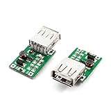 uxcell 電圧ステップアップブーストモジュールUSB充電器　DC-DC 0.9-5V 600MA　2個