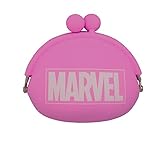 Marvel マーベル がまぐち シリコンパース 小銭・小物入れ ピンク SCGC-19
