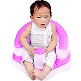 ふかふかベビーチェア バスソファ バスチェア (ピンク)