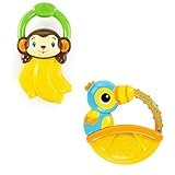 Bright Starts Vibrations Teether (Style may vary) 【You&Me】 [並行輸入品]