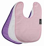 Standard Wonder Bib, - Purple, White, Baby Pink by Mum2Mum