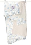 リトルジラフ ブランケット Luxe Cream Dot (ブルー)/BOX入り lg0017-01B 【正規代理店輸入】