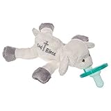 Mary Meyer Plush White Baby Blessing Lamb Wubbanub with Soothie Pacifier ~New~ by Mary Meyer