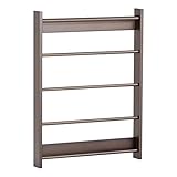 arne ラダーラック 壁掛け ウォールラック 北欧 収納 はしご 600-5 ブラウン