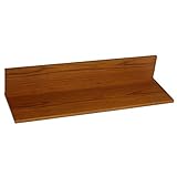 arne ウォールラック 壁掛け棚 本棚 木製 飾り棚 幅80cm 石膏ボード L字型棚 シェルフ up rack 800 チーク