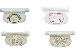 Happylifehere 汗取りパッド オーガニック コットン あせとり 4重 ガーゼ 可愛い 動物 赤ちゃん ベビー 背中 4枚 セット B