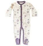 Finn+Emma フィン&エマ 足つきロンパース オーガニックコットン100% 9-12ヶ月 フラワー G01-0102a9-12 Flower