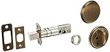 Schlage b81 – 609アンティーク真鍮ドアボルトExteriorプレート