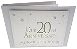 white cotton cards Code TVAW20 Value Range"China On Our 20th Anniversary Memories of This Year" Tiny