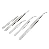 Dovewill ステンレス製　庭園　園芸　マイクロ風景　ガーデン　ピンセット　盆栽　ガーデニング　ツール　キット　５個