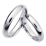 [マエストロ館] 刻印無料 チタンリング ノンアレルギー ペアリング マリッジ 結婚指輪 レディース9号&メンズ23号