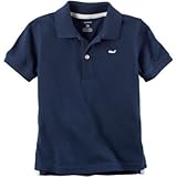 Carter's(カーターズ) ピケポロ ネイビー トップス半袖シャツ 5歳【並行輸入】