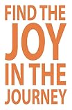 Joy in the Journey壁デカール 59.5" (H) X 37" (W) オレンジ 1698-WALL-02-03
